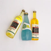 3 pezzi/set 1:12 Mini casa giocattolo simulazione decorazione bevanda vino, 3 PCS / Set Wine Drink Decoration