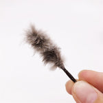 Spazzola per capelli in piuma di pollo mini 6 cm