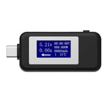 KEWEISI Tester digitale USB-C Voltmetro Amperometro