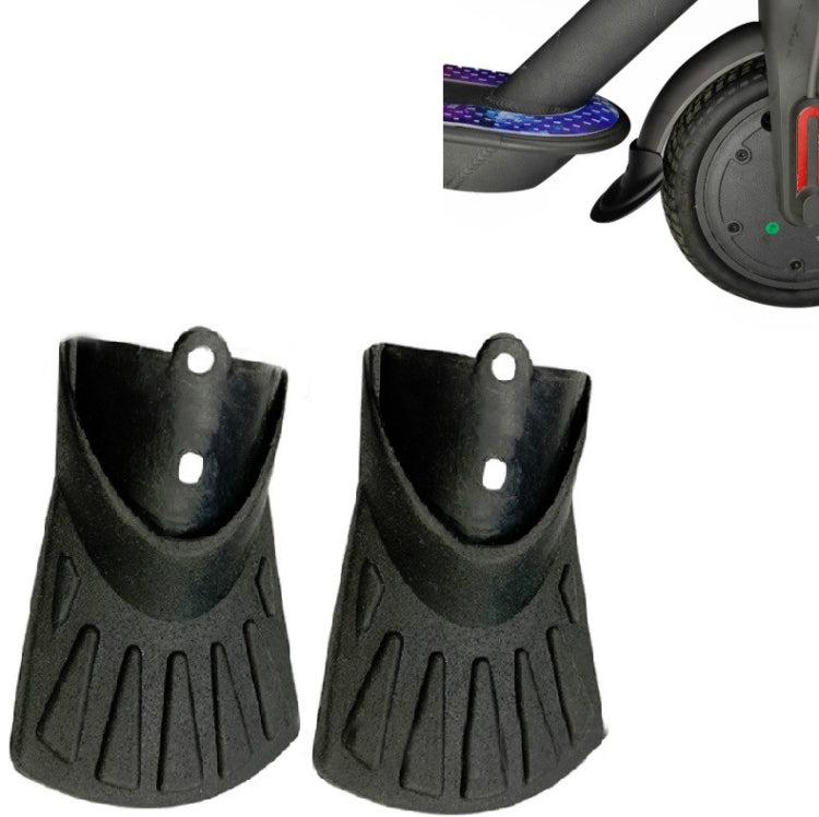 3 paia di parafanghi per scooter a coda di pesce, parafanghi anteriori e posteriori in gomma, accessori modificati per Xiaomi M365 / Pro