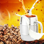 Tazze da birra in acciaio inossidabile Tazze da campeggio all'aperto Tazza da tè occidentale Tazza da caffè portatile isolata Bicchieri da acqua con manico, Outdoor Beer Cup
