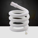 Tubo di prolunga per scarico acqua in plastica da 2 pezzi, diametro 18 mm, con morsetto per lavatrice semiautomatica/condizionatore d'aria, 1m Length, 2m  Length, 3m  Length, 4m  Length, 5m  Length