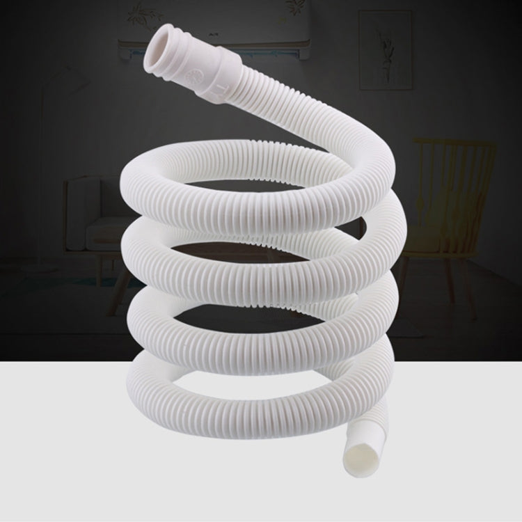 Tubo di prolunga per scarico acqua in plastica da 2 pezzi, diametro 18 mm, con morsetto per lavatrice semiautomatica/condizionatore d'aria, 1m Length, 2m  Length, 3m  Length, 4m  Length, 5m  Length