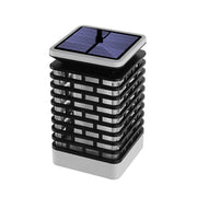 Lampada LED solare a induzione con luce fiamma 3W
