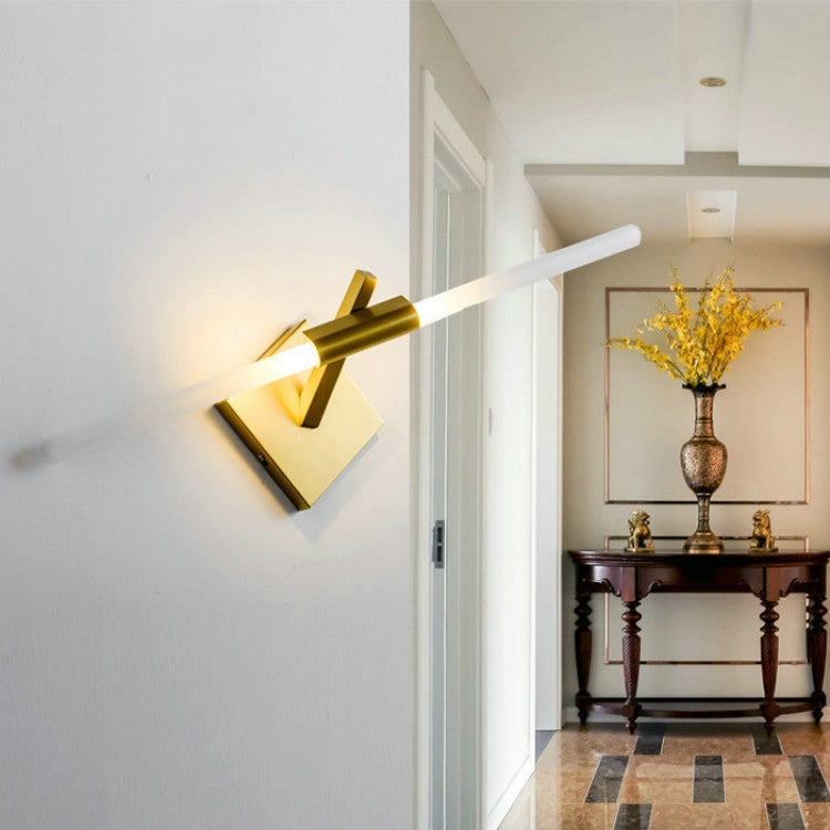 Lampada da parete moderna ad albero a doppia testa girevole, Without Light Source, With LED Light Source 5W