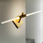 Lampada da parete moderna ad albero a doppia testa girevole, Without Light Source, With LED Light Source 5W