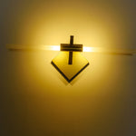Lampada da parete moderna ad albero a doppia testa girevole, Without Light Source, With LED Light Source 5W
