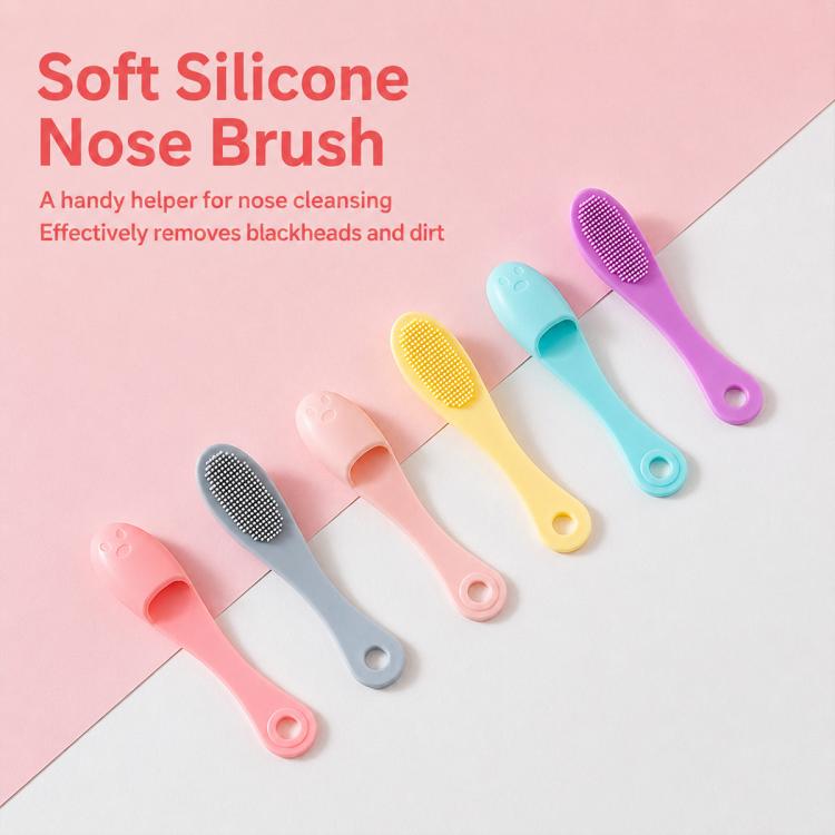 Spazzola in silicone per punti neri e massaggio viso