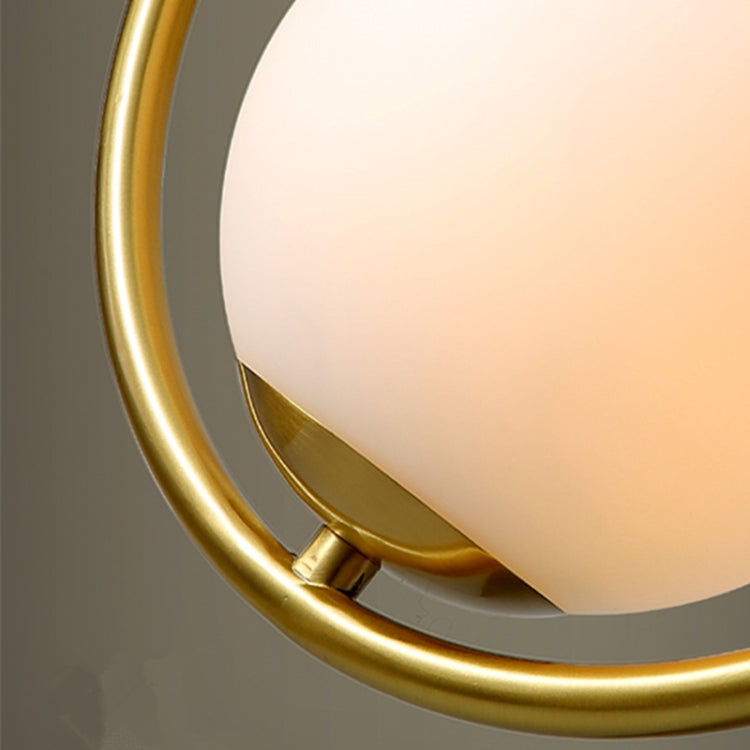 Lampadario da ristorante Testa singola Personalità creativa Lampada semplice e moderna in rame, without Light Source  Round A1, with 5W Warm Light  Round A1, with 5W White Light  Round A1, with 5W Neutral Light  Round A1                                ...