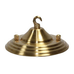 Lampadario Lampada da parete Accessori per illuminazione con base in piastra da soffitto in rame pieno, 10cm, 12cm