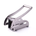Chopper Maker manuale in acciaio inossidabile per patatine fritte, affettatrice per patate, cippatrice, Potato Cutter 2