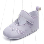 Scarpe da culla principessa in pelle PU per primi camminatori per bambina, 11cm, 12cm, 13cm