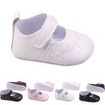 Scarpe da culla principessa in pelle PU per primi camminatori per bambina, 11cm, 12cm, 13cm