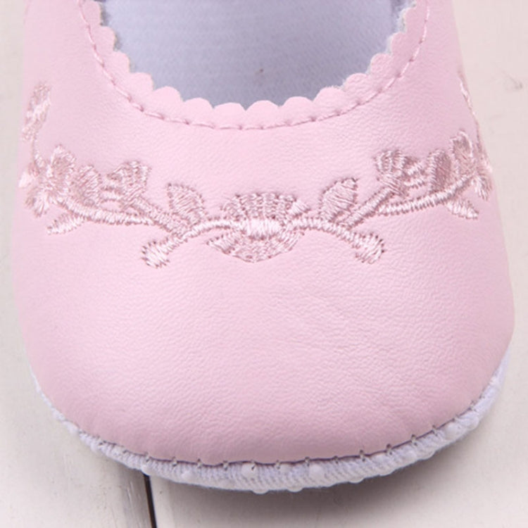 Scarpe da culla principessa in pelle PU per primi camminatori per bambina, 11cm, 12cm, 13cm