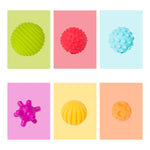 6 in 1 vasca da bagno per bambini, palla morbida, giocattoli educativi in gomma, Bath Soft Ball