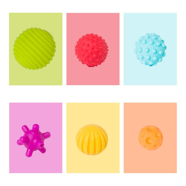 6 in 1 vasca da bagno per bambini, palla morbida, giocattoli educativi in gomma, Bath Soft Ball