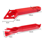 Raschietto detergente per pavimenti in plastica 13 cm