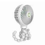 Mini ventilatore portatile USB pieghevole a forma di polipo