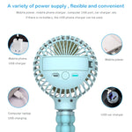 Mini ventilatore portatile USB pieghevole a forma di polipo