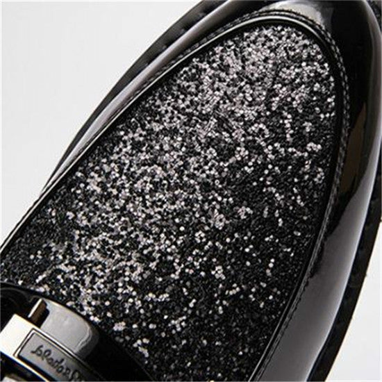 Scarpe da uomo in pelle da lavoro formali a punta con fondo spesso moda uomo, 38, 39, 40, 41, 42, 43, 44, 45