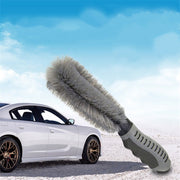 Strumento per la pulizia delle ruote dell'auto, spazzola per la pulizia degli spazi, prodotti per la pulizia a doppio uso dell'auto domestica, Car Wheel Brush