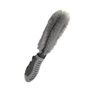 Strumento per la pulizia delle ruote dell'auto, spazzola per la pulizia degli spazi, prodotti per la pulizia a doppio uso dell'auto domestica, Car Wheel Brush