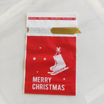 Borsa regalo natalizia da 100 pezzi, confezione di biscotti con coulisse, borsa per biscotti natalizi, Drawstring Bundle Cookie Bag