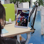 Staffa a clip universale per tablet girevole 360°