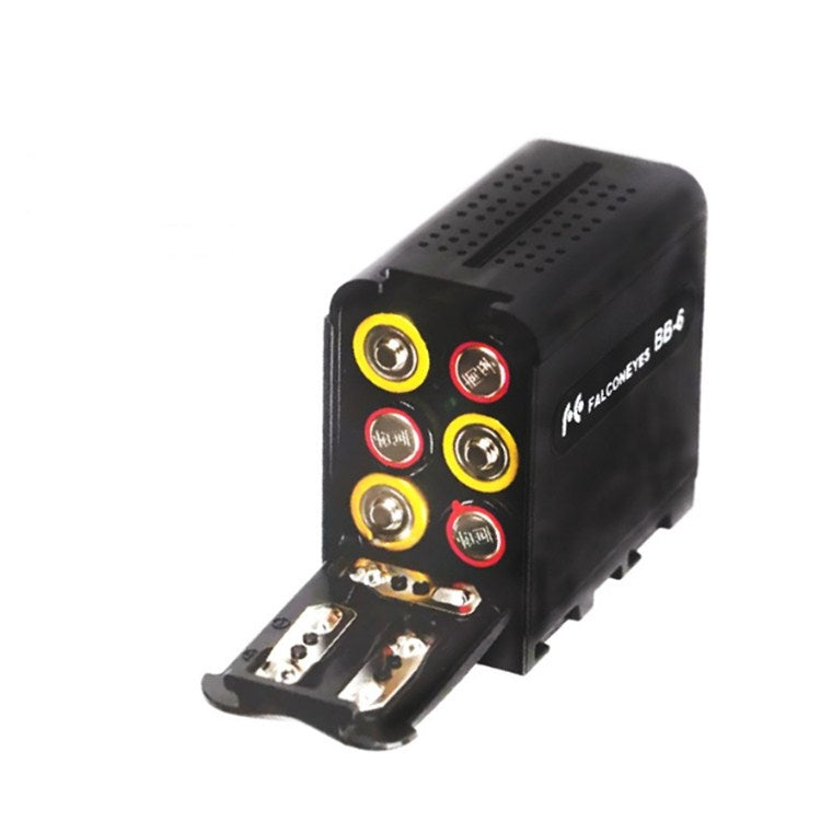 Scatola batteria universale con 6 batterie AA per luci LED