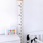 Adesivo da parete in legno da appendere alla parete, grafico di crescita dei bambini, misura di altezza, righello, per la decorazione domestica della camera dei bambini