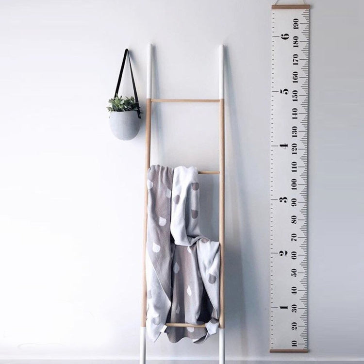Adesivo da parete in legno da appendere alla parete, grafico di crescita dei bambini, misura di altezza, righello, per la decorazione domestica della camera dei bambini