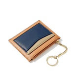 Mini portafoglio multifunzione con cerniera multi-carta con cuciture alla moda da 3 pezzi