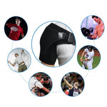 Tracolla regolabile Cinghie sportive Protezione spalla Tracolla antigraffio, Straps Shoulder Protection(Black)