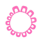 Set 3 clip e colla per manicure unghie 26 pezzi
