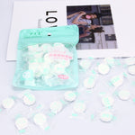 Maschera di carta compressa da 20 pezzi Maschera di carta usa e getta per la cura della pelle in cotone Maschera di carta per il viso per le donne