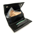 Borsa portaoggetti portatile per tabacco in pelle PU