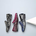 Mocassini da uomo casual alla moda con glitter per scarpe slip-on, 38, 39, 40, 41, 42, 43, 44, 45