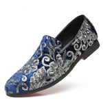 Mocassini da uomo casual alla moda con glitter per scarpe slip-on, 38, 39, 40, 41, 42, 43, 44, 45