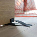 Blocco fermaporta innovativo a molla multifunzione, supporto per cuneo per porta in stile semplice, Spring Door Stopper Black, Spring Door Stopper Blue