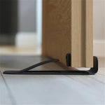 Blocco fermaporta innovativo a molla multifunzione, supporto per cuneo per porta in stile semplice, Spring Door Stopper Black, Spring Door Stopper Blue