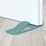Blocco fermaporta innovativo a molla multifunzione, supporto per cuneo per porta in stile semplice, Spring Door Stopper Black, Spring Door Stopper Blue