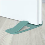 Blocco fermaporta innovativo a molla multifunzione, supporto per cuneo per porta in stile semplice, Spring Door Stopper Black, Spring Door Stopper Blue