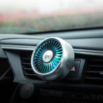 Mini ventilatore elettrico multifunzione per automobile, presa d'aria per auto, interfaccia USB