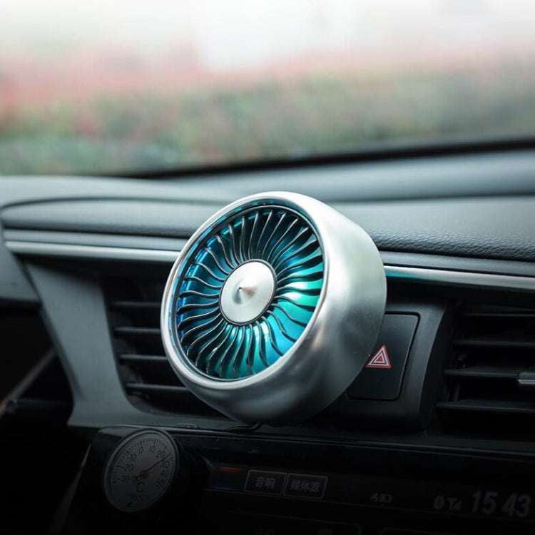 Mini ventilatore elettrico multifunzione per automobile, presa d'aria per auto, interfaccia USB