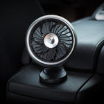 Mini ventilatore elettrico multifunzione per automobile, presa d'aria per auto, interfaccia USB