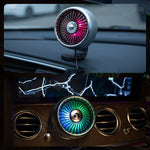 Mini ventilatore elettrico multifunzione per automobile, presa d'aria per auto, interfaccia USB