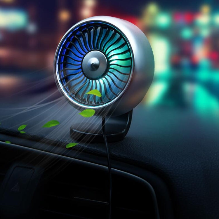 Mini ventilatore elettrico multifunzione per automobile, presa d'aria per auto, interfaccia USB