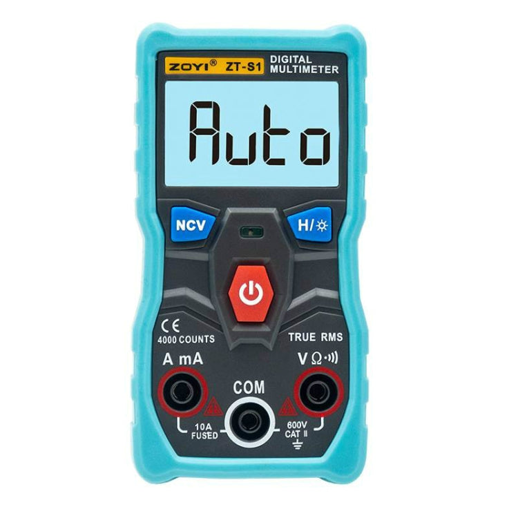 Mini multimetro per riconoscimento automatico intelligente degli ingranaggi di misurazione elettrica portatile ZOYI, ZT-S1