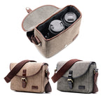 Custodia per borsa fotografica retrò per Canon EOS 200D 77D 7D 80D 800D 1300D 6D 70D 760D 750D 700D 600D 100D 1200D 1100D SX540