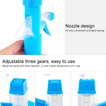 Raschietto per pulizia multifunzionale su entrambi i lati Strumento per la casa Spazzola per acqua spray Detergente per raschietto per vetro, Cleaning Scraper